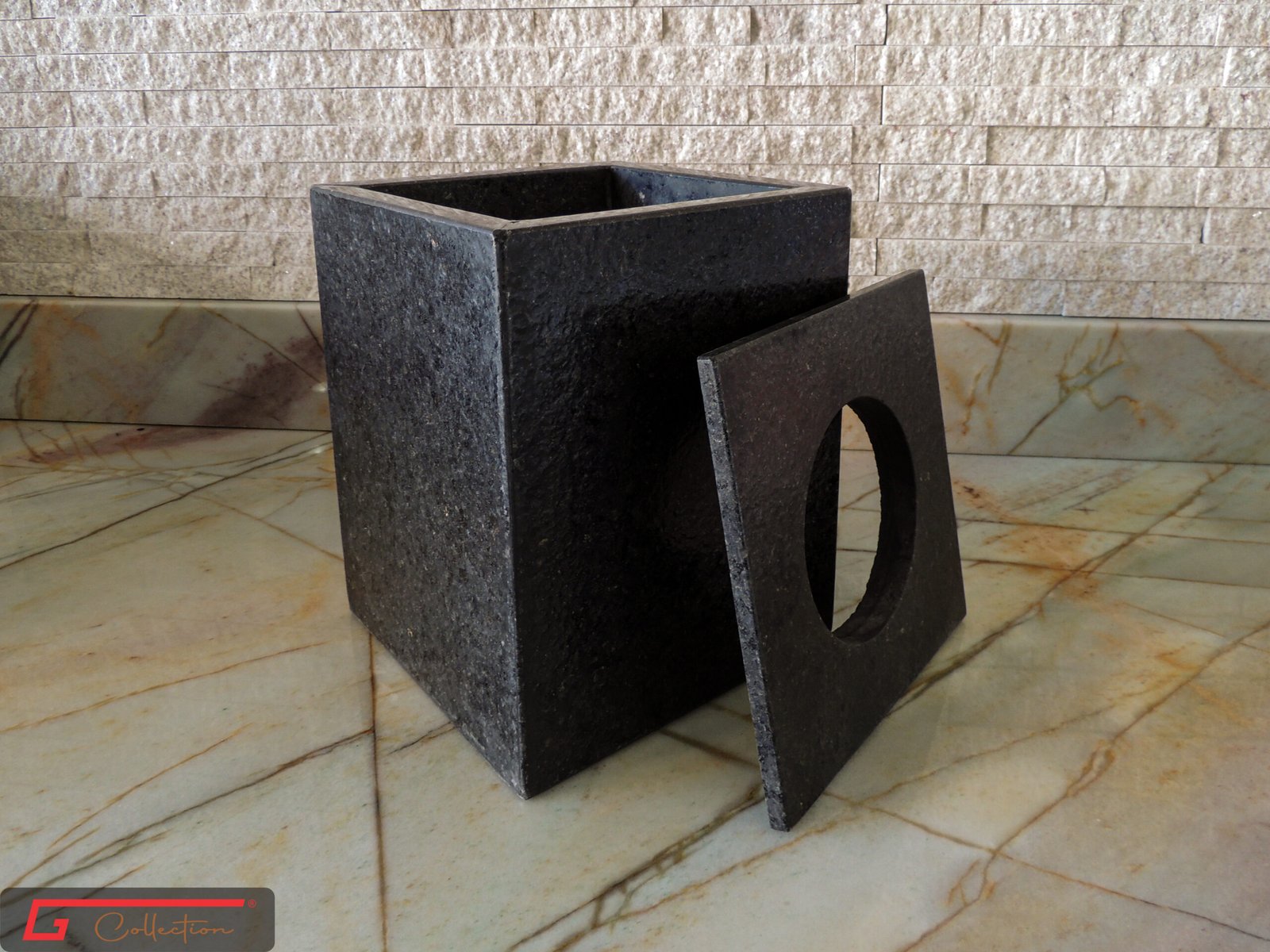 lixeira preto - 2